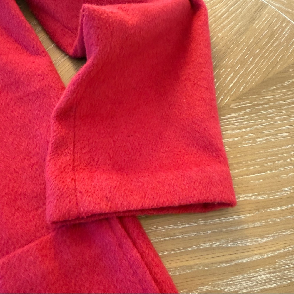 Leith - Single Button Belted Salmon Barbiecoro Oversized Jacket size small - Picture 8 of 13